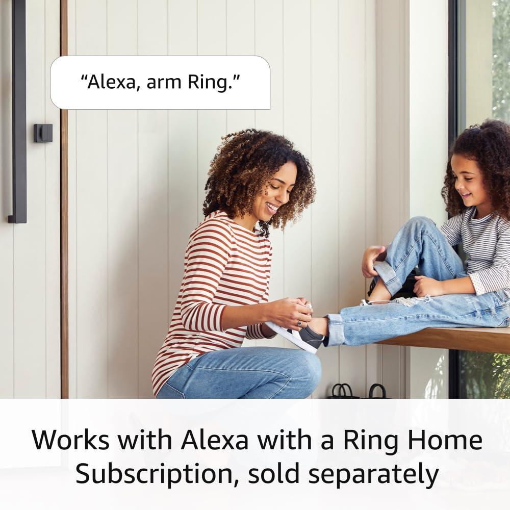 imageRing Alarm Base Station 2nd Gen 104 dB Siren Builtin Backup Battery Connects to Ring Alarm Sensors and Keypad sold separately