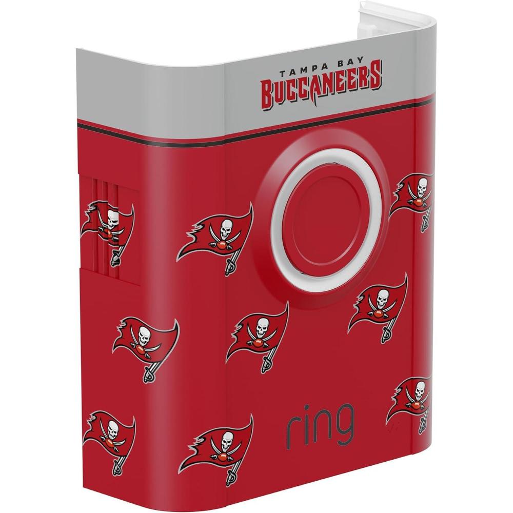 imageAllNew Limited Edition Official NFL Faceplate for Ring Doorbells  Video Doorbell 3 Video Doorbell 3 Plus Video Doorbell 4 Battery Doorbell Plus and Battery Doorbell Pro  Indianapolis ColtsTampa Bay Buccaneers