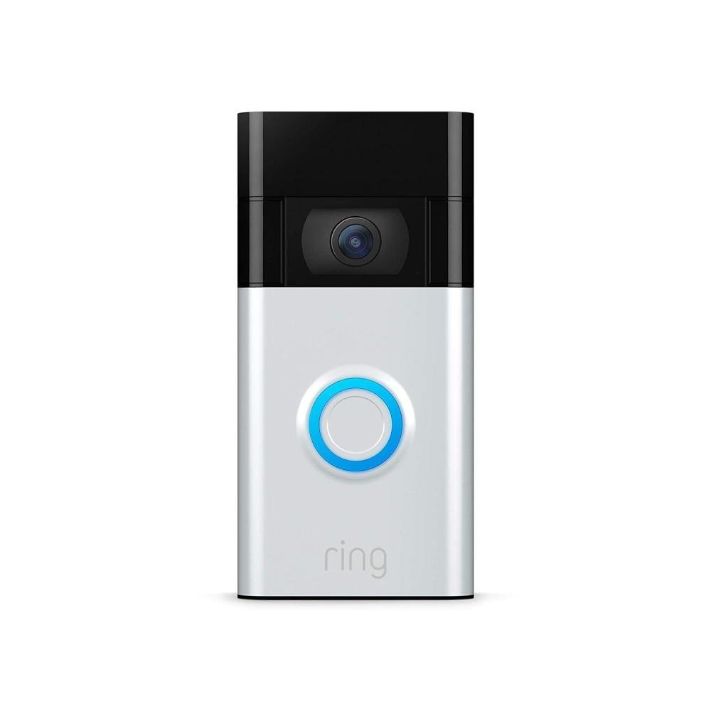 imageLikeNew Ring Video Doorbell  1080p HD video improved motion detection easy installation 2020 release  Satin NickelSatin Nickel