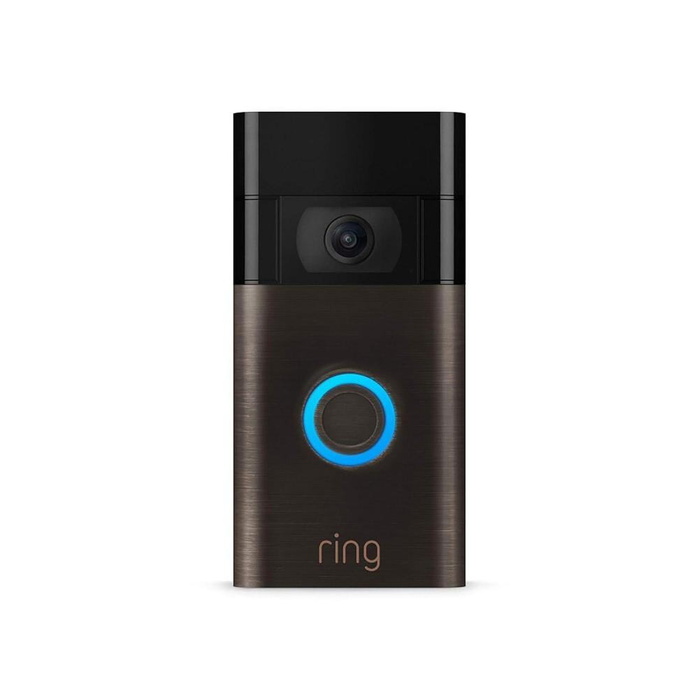 imageLikeNew Ring Video Doorbell  1080p HD video improved motion detection easy installation 2020 release  Satin NickelVenetian Bronze