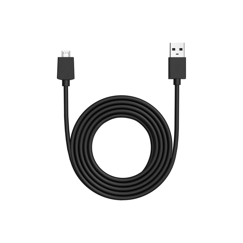 imageRing 10 ft USBA to Micro USB Power Cable for Indoor Cam 2nd Gen  WhiteBlack