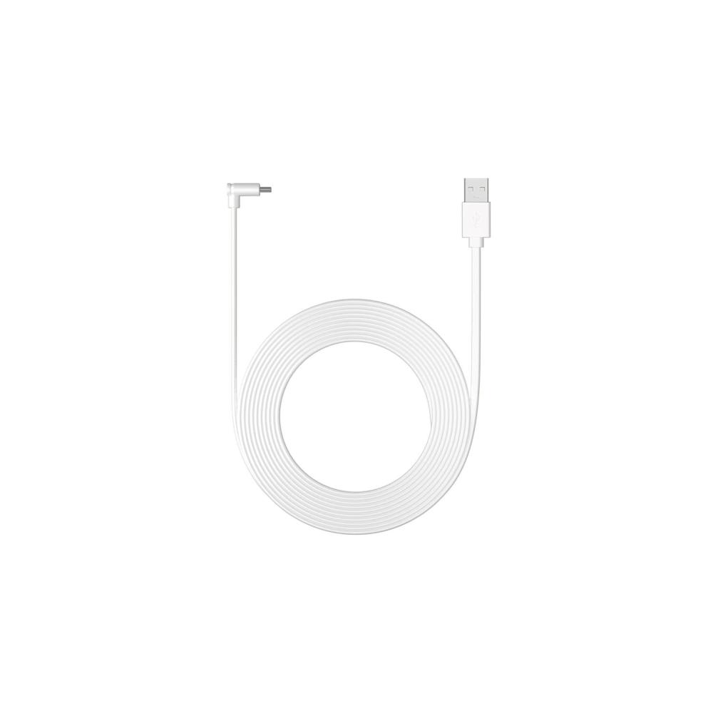 imageRing 10 ft USBA to USBC Power Cable  Compatible with Indoor Cam Plus WhiteWhite