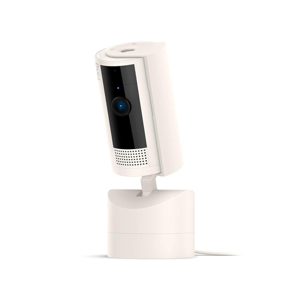 imageRing PanTilt Indoor Cam See all around your home or business with 360 pan coverage HD video plus TwoWay Talk 2024 release WhiteStarlight
