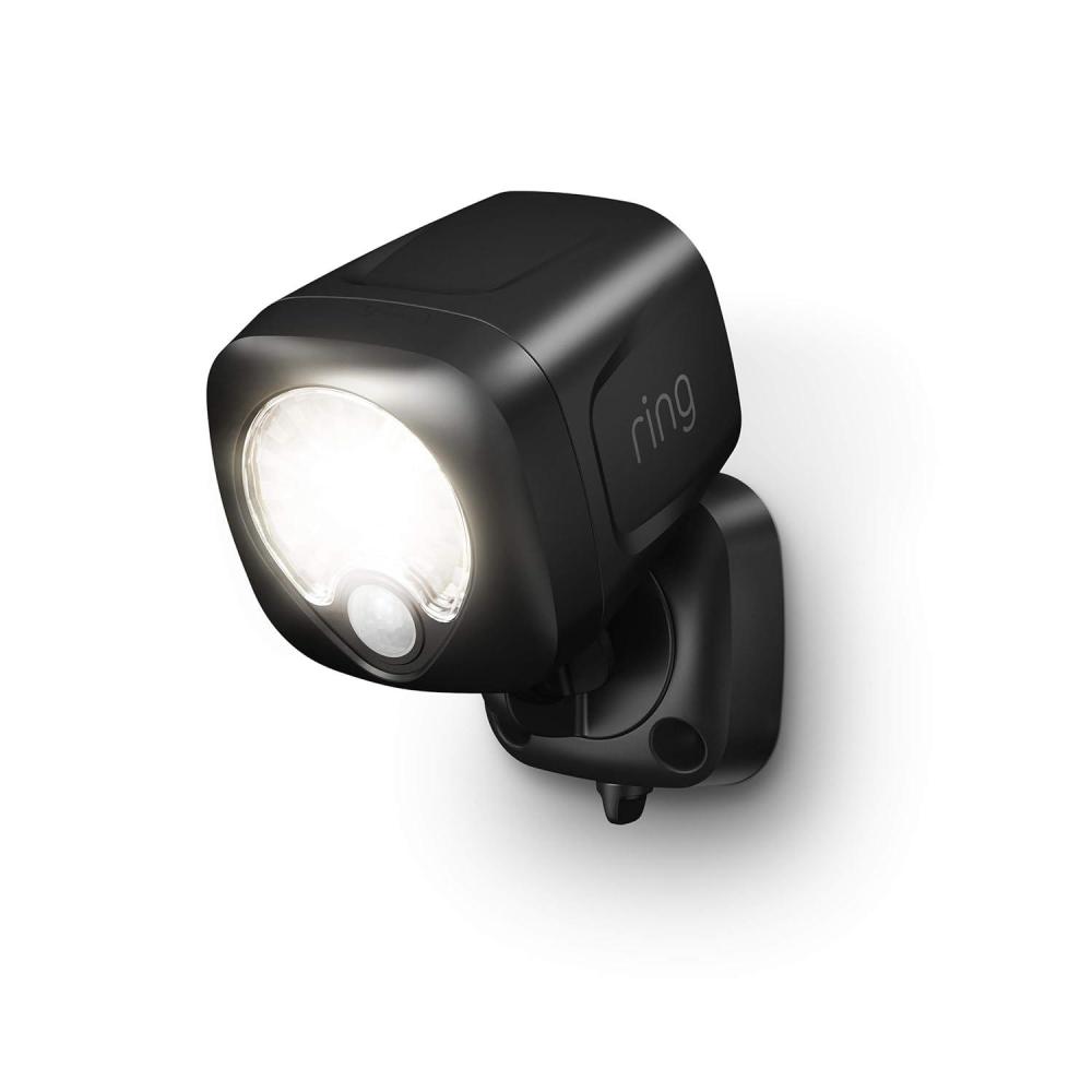 imageRing Spotlight Battery Motionactivated spotlight bright LEDs works with Amazon Sidewalk WhiteBlack