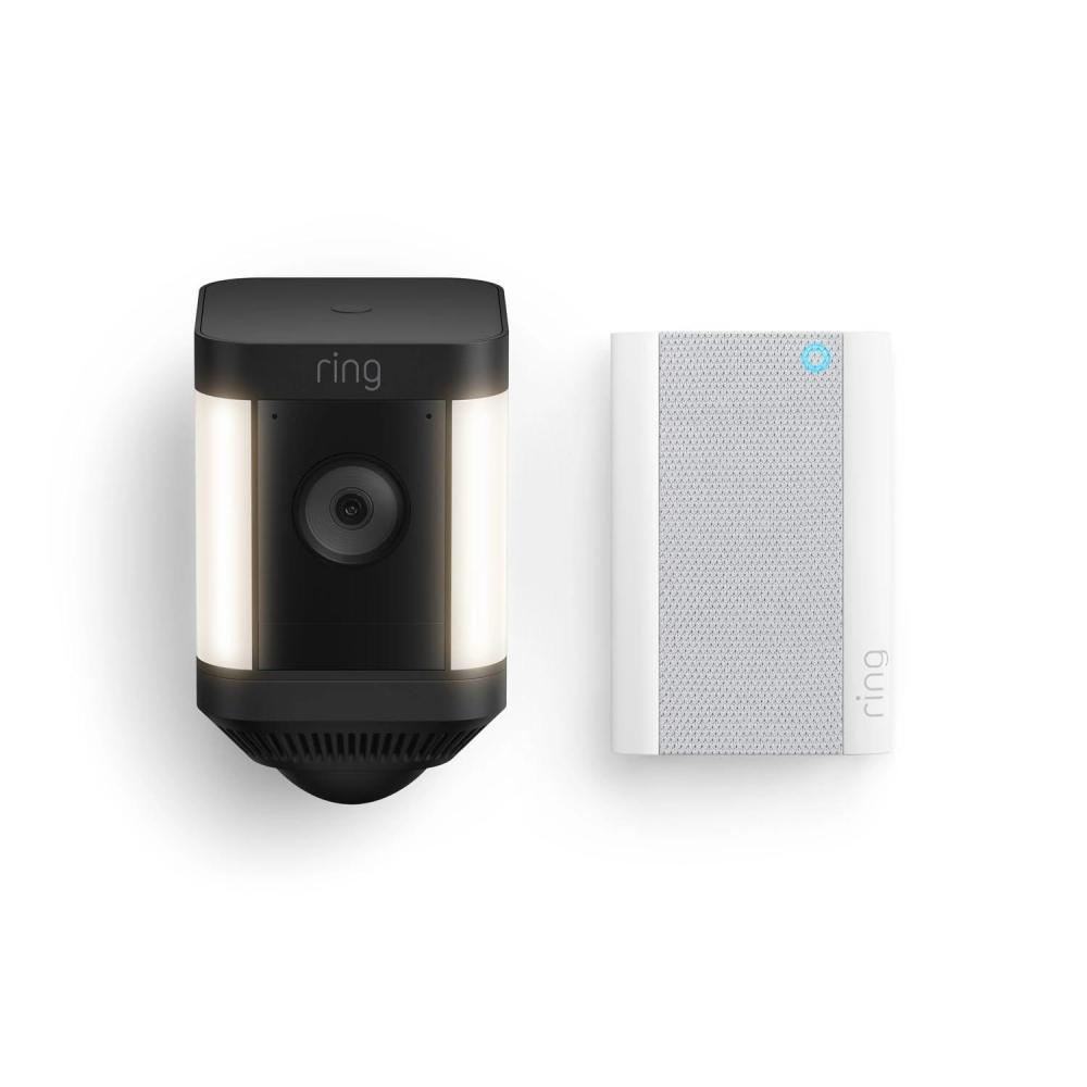 imageRing Spotlight Cam Plus Battery with Chime ProBlack