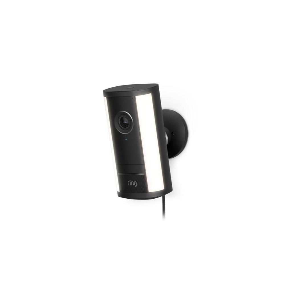 imageRing Spotlight Cam Pro Plugin Newest Model  Retinal 4K with wideangle video 10x Enhanced Zoom and 600 Lumen Spotlights WhiteBlack