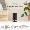 2 Ring Indoor Cam (2nd Gen), White with 2 Ring Pet Tag(Black)