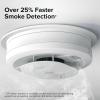 Kidde Smart Smoke Detector, Ring App Enabled for Real-Time Notifications, Hardwired Alarm, AA Backup Battery(Smoke Detector)