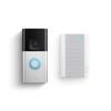Like-New Ring Battery Doorbell Plus | Head-to-Toe HD+ Video, motion detection & alerts, and Two-Way Talk (2023 release) with Ring Chime Pro