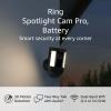 Like-New Ring Spotlight Cam Pro, Battery | 3D Motion Detection, Two-Way Talk with Audio+, and Dual-Band Wifi (2022 release) – Black(Black)
