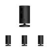 Like-New Ring Stick Up Cam Battery HD security camera with custom privacy controls, Simple setup, Works with Alexa – Black (Pack of 4)