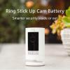 Like-New Ring Stick Up Cam Battery HD security camera with custom privacy controls, Simple setup, Works with Alexa – Black(White)