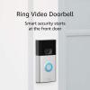 Like-New Ring Video Doorbell – 1080p HD video, improved motion detection, easy installation (2020 release) – Satin Nickel(Satin Nickel)