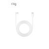 Ring 10 ft. USB-A to USB-C Power Cable — Compatible with Indoor Cam Plus, White(White)