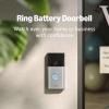Ring Battery Doorbell | Home or business security with Head-to-Toe Video, Live View with Two-Way Talk, and Motion Detection & Alerts (newest model), Venetian Bronze(Satin Nickel)