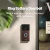 Ring Battery Doorbell | Home or business security with Head-to-Toe Video, Live View with Two-Way Talk, and Motion Detection & Alerts (newest model), Venetian Bronze(Venetian Bronze)