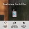 Ring Battery Doorbell Pro (newest model), Two-Way Talk with Audio+, 3D Motion Detection, and 1536p HD+ Head-to-Toe Video(1 doorbell)