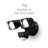 Ring Floodlight Wired — Motion-activated floodlight, bright LEDs, works with Amazon Sidewalk, Black(Black)