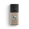 Ring Interchangeable Faceplate — Compatible with Wired Doorbell Plus (2nd Gen), Polished Mocha(Polished Sandstone)