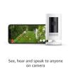 Ring Outdoor Cam (Stick Up Cam) | Weather-Resistant Outdoor Camera, Live View, Color Night Vision, Two-Way Talk, Motion alerts, Works with Alexa | White(3 Cameras)