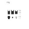 Ring PoE Spare Parts Kit — Compatible with Outdoor Cam Plus, Outdoor Cam Pro, Spotlight Cam Pro (Newest model), White(Black)