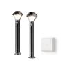 Ring Smart Lighting – Pathlight, Battery-Powered, Outdoor Motion-Sensor Security Light, Black (Starter Kit: 2-pack)