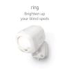 Ring Spotlight Battery — Motion-activated spotlight, bright LEDs, works with Amazon Sidewalk, White(White)