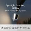 Ring Spotlight Cam Pro, Battery | 3D Motion Detection, Two-Way Talk with Audio+, and Dual-Band Wifi (2022 release) | 2-pack, White(White)