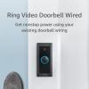 Ring Video Doorbell Wired (newest model), Use Two-Way Talk, advanced motion detection, HD camera and real-time alerts to monitor your front door (wiring required)(1 doorbell)