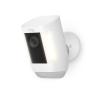 Like-New Ring Spotlight Cam Pro, Battery | 3D Motion Detection, Two-Way Talk with Audio+, and Dual-Band Wifi (2022 release) – Black(White)
