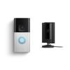 Ring Battery Doorbell Plus with Ring Indoor Cam 2nd Gen(Black)