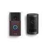 Ring Battery Doorbell with Ring Outdoor Cam Plus, Battery(Venetian Bronze)