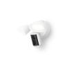 Ring Floodlight Cam Pro, Wired (Newest Model) — Retinal 4K with wide-angle video, 10x Enhanced Zoom, and 2000 Lumen Floodlights, White(White)