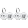 Ring Pet Tag | Easy-to-use tag with QR code | Real-time scan alerts | Shareable Pet Profile | No subscription or fees(2 Pet Tags)