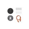 Ring Spare Parts Kit for Stick Up Cam Pro Plug-in – Black(Black)