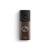 Ring Wired Doorbell Pro (Newest Model) — Retinal 4K with wide-angle video, 10x Enhanced Zoom, and Low-Light Sight, Deep Silver(Polished Mocha)