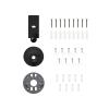 Ring Spare Parts Kit for Spotlight Cam Battery, Black(Black)