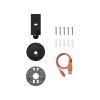 Ring Spare Parts Kit for Spotlight Cam Battery, Black(Black)