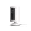 Like-New Ring Indoor Cam, Compact Plug-In HD security camera with two-way talk, Works with Alexa – White(White)