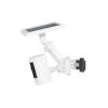 Ring Pole Mount for Cameras and Solar Panels – White