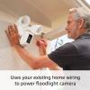 Ring Floodlight Cam Plus, Wired with Ring Outdoor Cam Plus, Battery