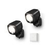 Ring Smart Lighting – Spotlight, Battery-Powered, Outdoor Motion-Sensor Security Light, Black (Starter Kit: 2-pack)