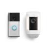 Ring Spotlight Cam Pro, Battery with Ring Battery Doorbell