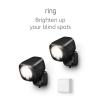 Ring Smart Lighting – Spotlight, Battery-Powered, Outdoor Motion-Sensor Security Light, Black (Starter Kit: 2-pack)