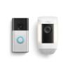 Ring Spotlight Cam Pro, Battery with Ring Battery Doorbell