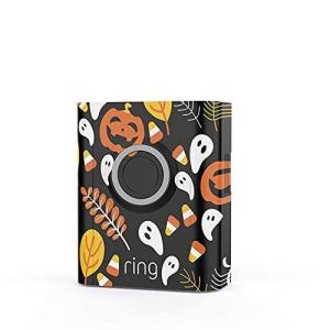 Ring Interchangeable Faceplate for Doorbells – Video Doorbell 3, Video Doorbell 3 Plus, Video Doorbell 4, Battery Doorbell Plus, Battery Doorbell Pro – Night Sky(Halloween Pumpkin)