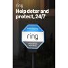 Ring Beacon — Help deter crime 24/7, Solar Security Sign, works on Amazon Sidewalk, solar powered