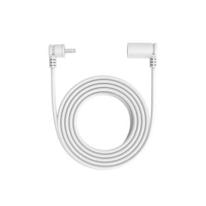 Ring 10 ft. Barrel Plug Extension Cable – Compatible with Ring Solar Panel and Super Solar Panel for Cameras(White)