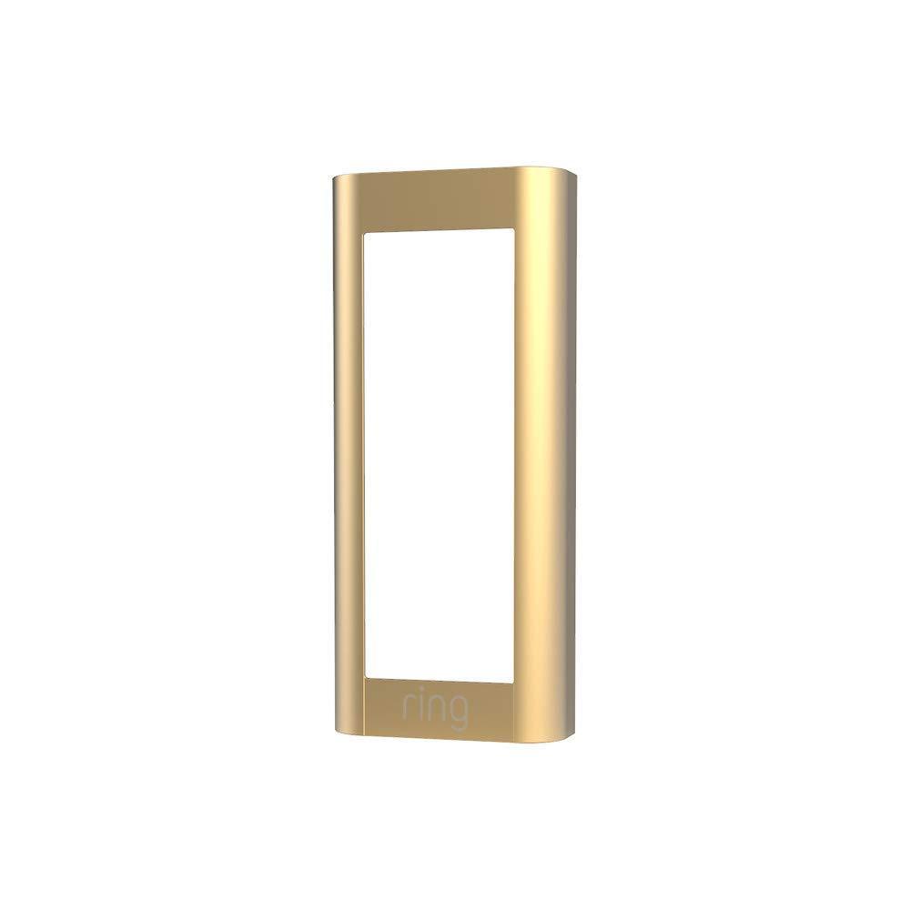 imageRing Wired Doorbell Pro Video Doorbell Pro 2 Faceplate  Ivy LeafGold Metal