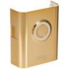 Ring Interchangeable Faceplate for Doorbells – Video Doorbell 3, Video Doorbell 3 Plus, Video Doorbell 4, Battery Doorbell Plus, Battery Doorbell Pro – Galaxy Black(08 Gold Metal)